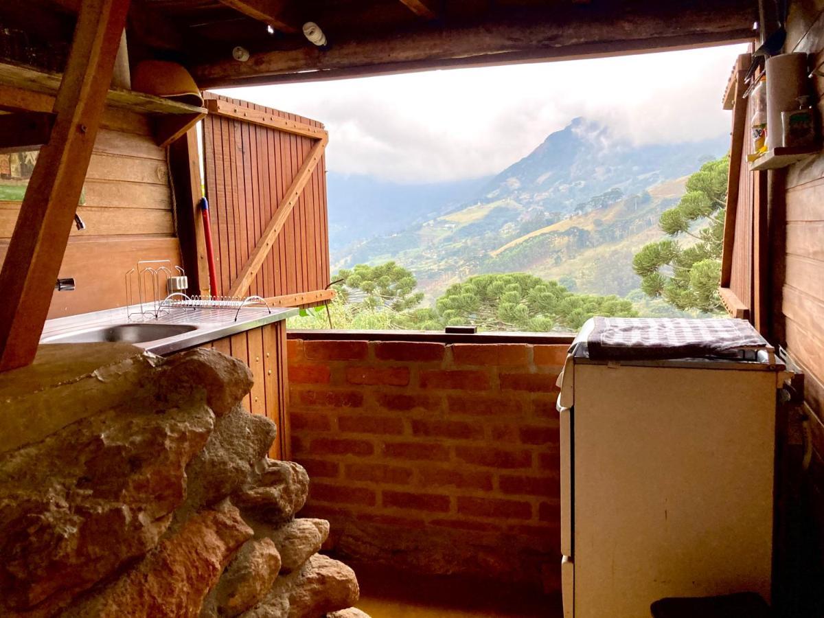 Abrigo De Montanha - Berghuette Villa Sao Bento do Sapucai Ngoại thất bức ảnh