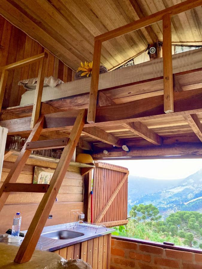 Abrigo De Montanha - Berghuette Villa Sao Bento do Sapucai Ngoại thất bức ảnh